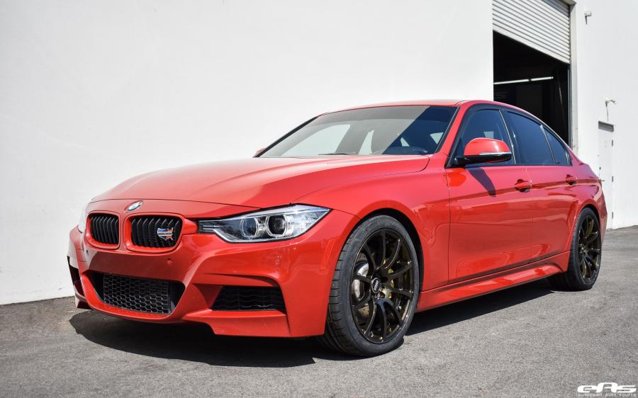 BMW 335i Sedan Melbourne Red by EAS (F30) '2017